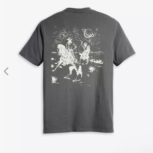Levi’s Graphic Print Men's T-Shirt - Space Cowboys, grey XL